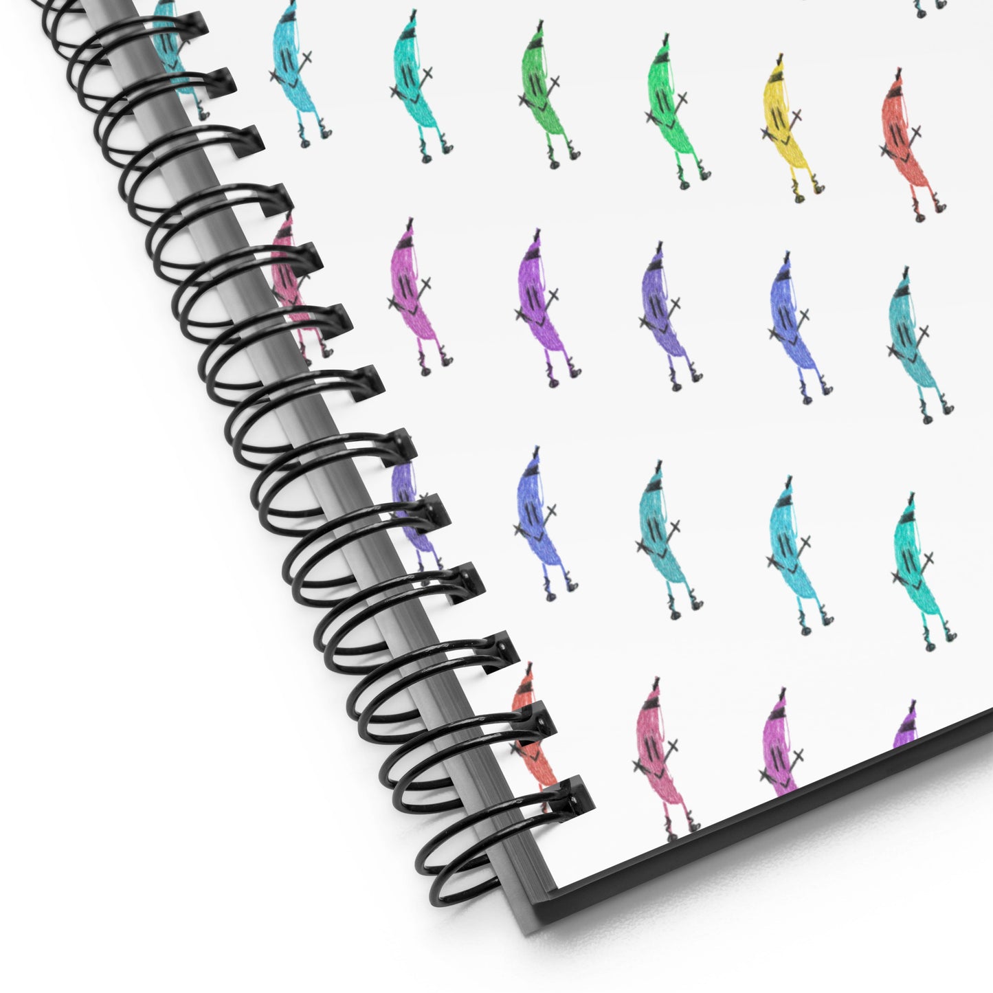 Joy the Dancing Banana Spiral notebook
