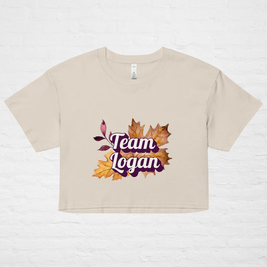 Team Logan Gilmore Fans Women’s crop top