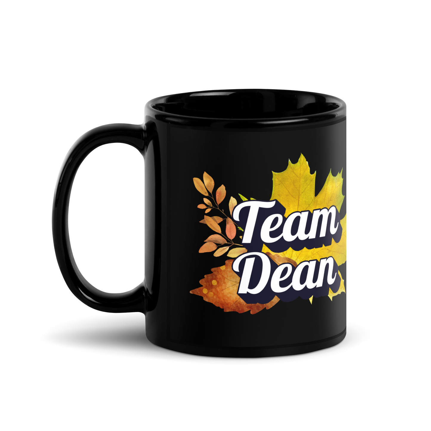 Team Dean Black Gilmore Fans Mug