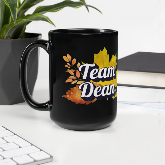 Team Dean Black Gilmore Fans Mug