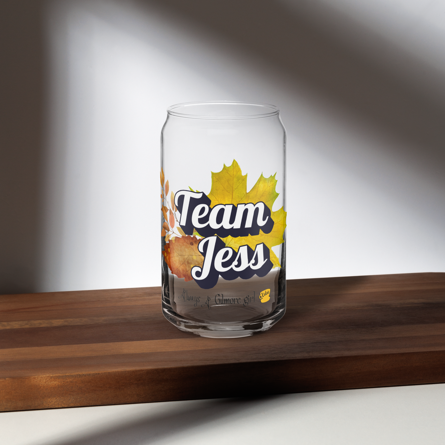 Team Jess Gilmore Fans Glassware