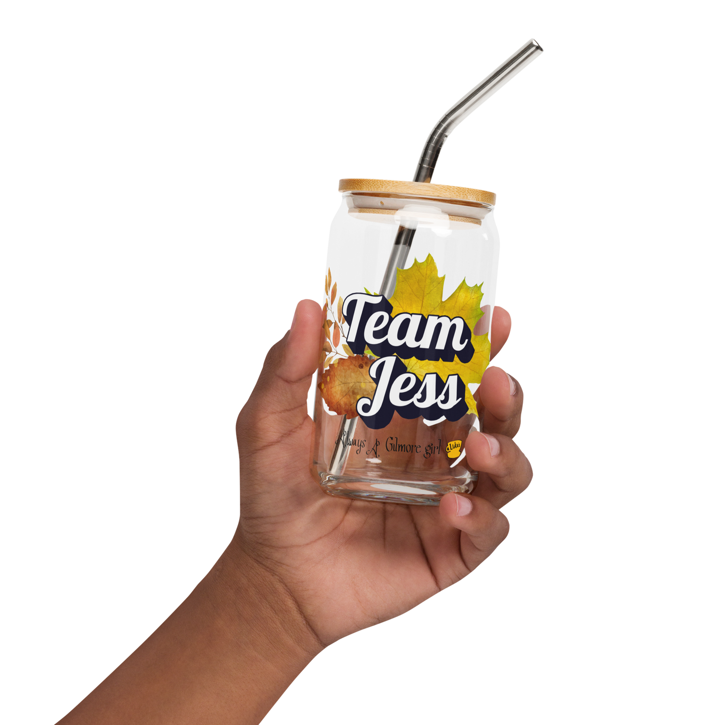 Team Jess Gilmore Fans Glassware