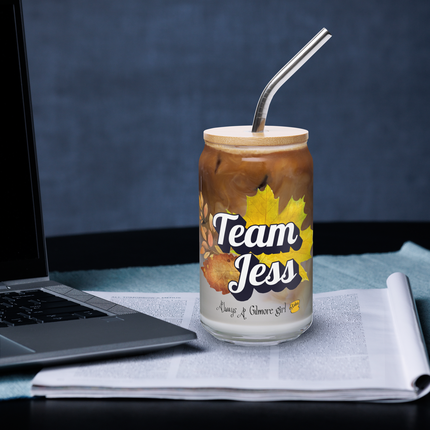 Team Jess Gilmore Fans Glassware