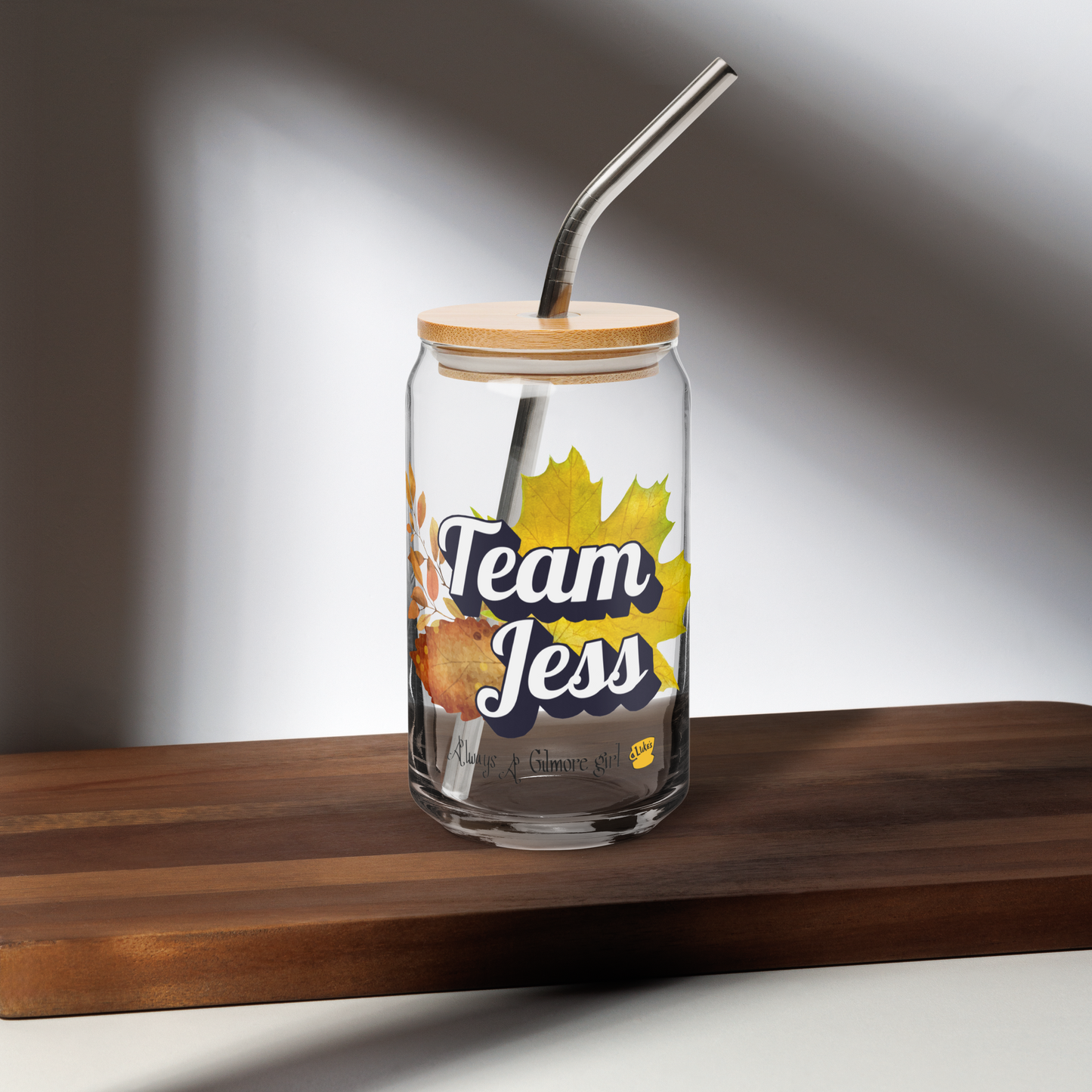 Team Jess Gilmore Fans Glassware