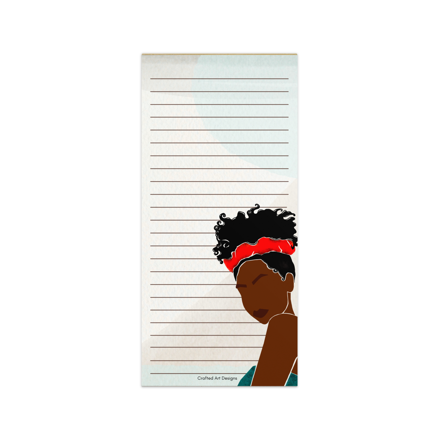 Bright Beauty Magnetic Notepad