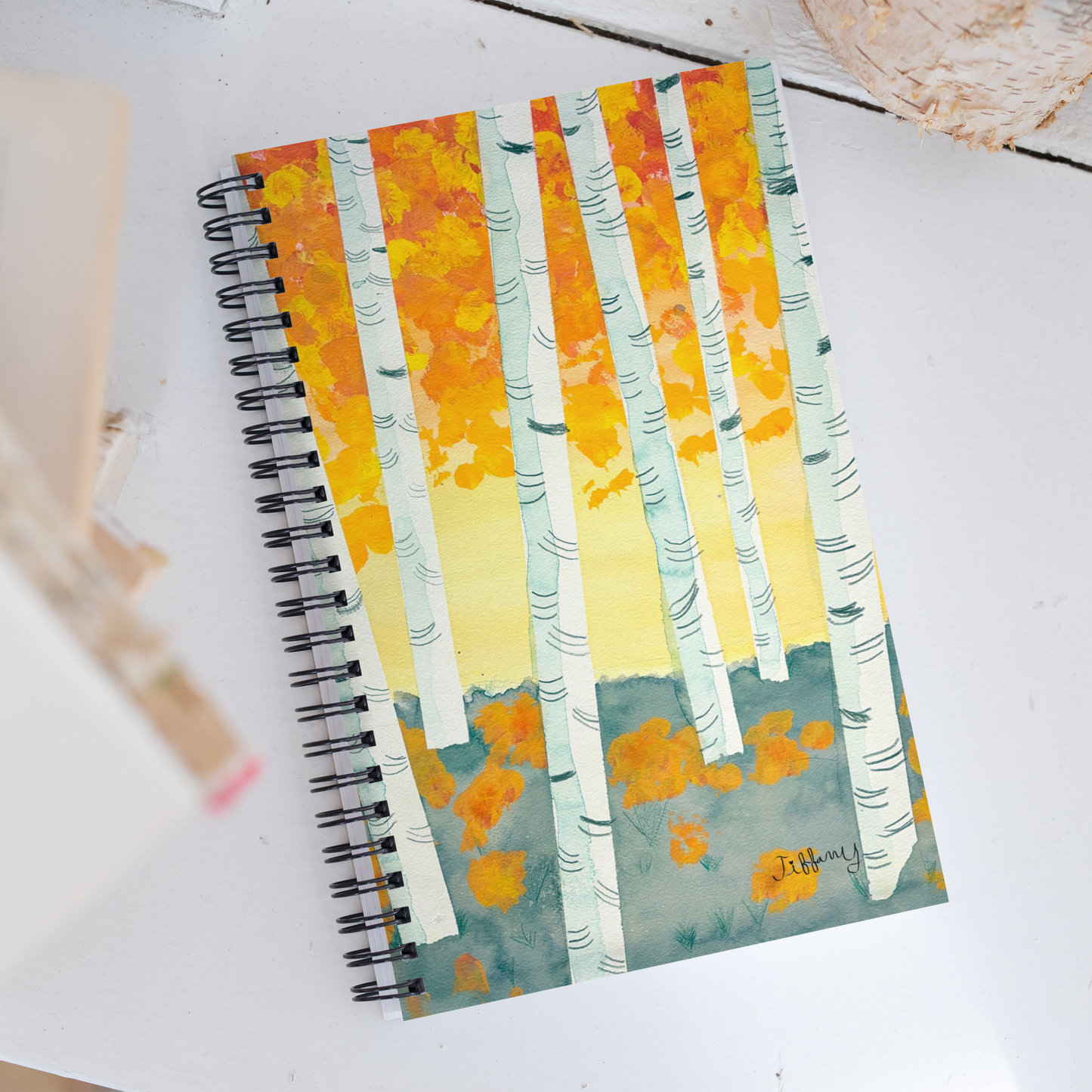 Enchanted Forest Spiral Notebook