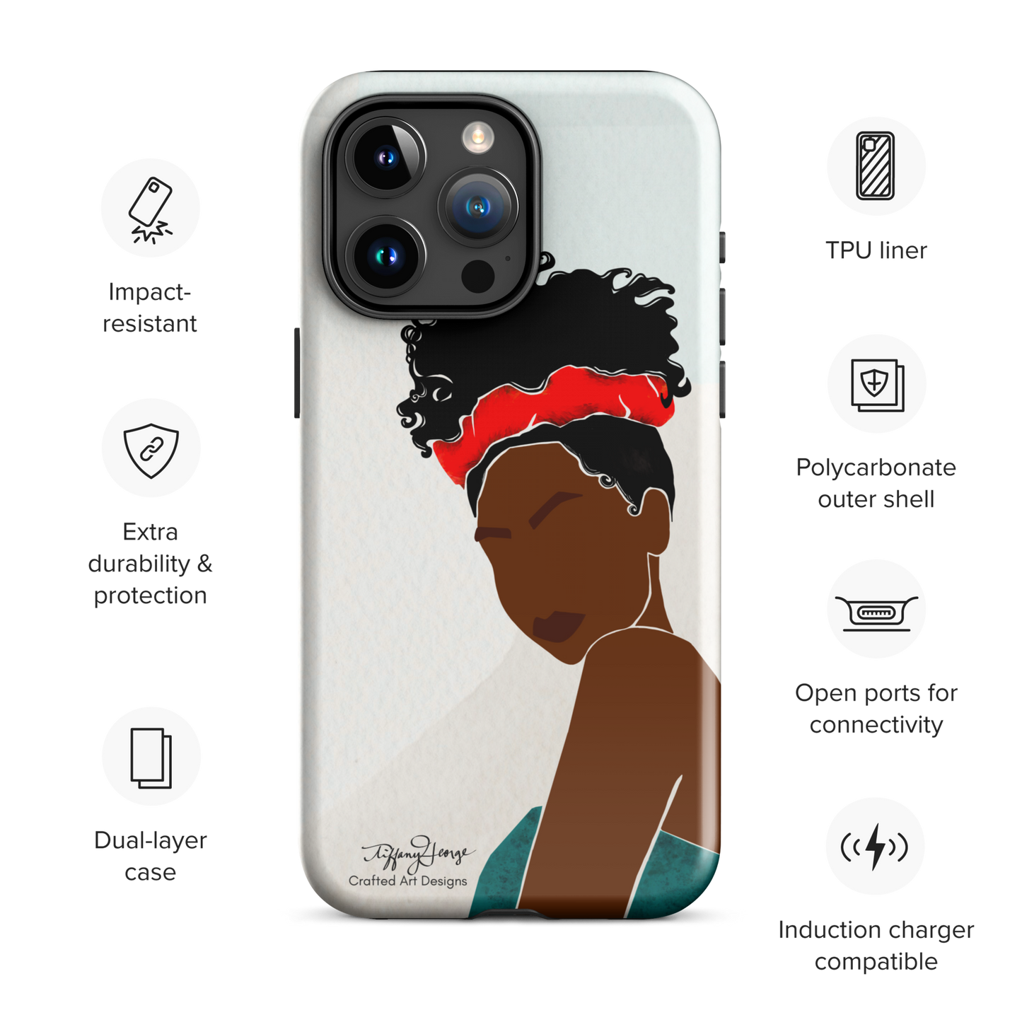 Bright Beauty Tough Case for iPhone®