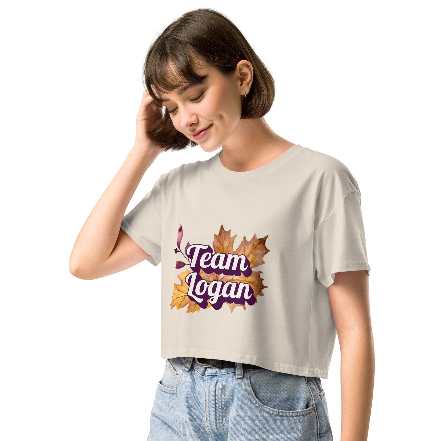 Team Logan Gilmore Fans Women’s crop top